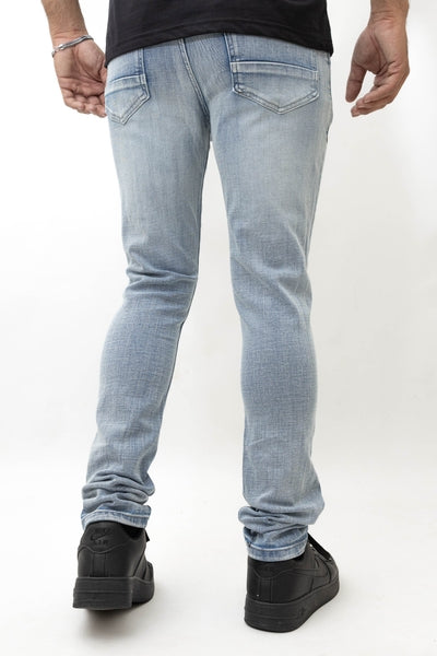 Men's Stretch SKINNY Denim DS-004 LIGHT BLUE
